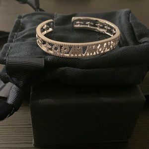 APM MONACO CUFF STERLING SILVER